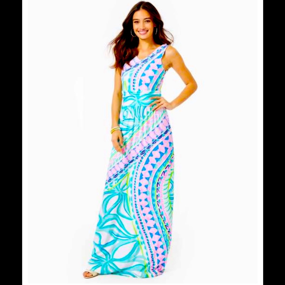 NWT Lilly Pulitzer Marco Maxi Dress